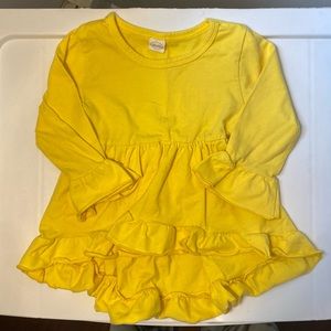 Amazon | Yellow Bell Sleeve 12-18 Month Top